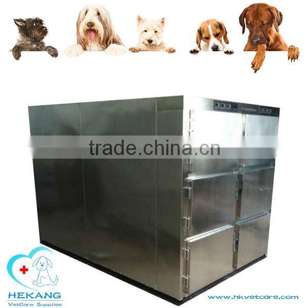 veterinary clinic stainless mortuary freezer