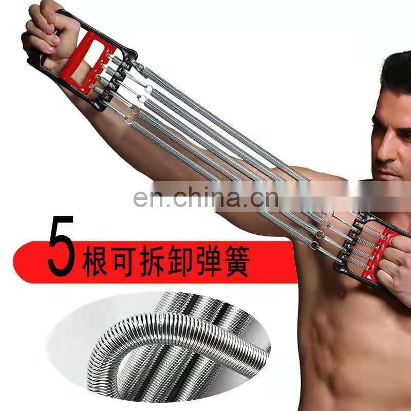Best Chest Expander resistance Muscles Exercise Portable Workout Equipment Spring Gym Chest Developer Expander pull up device