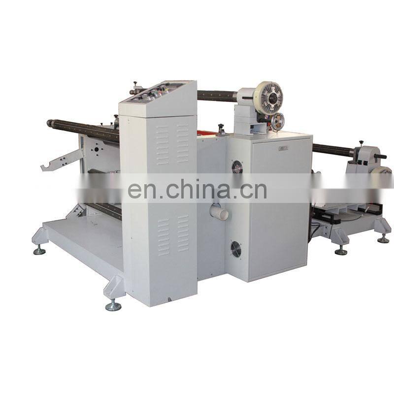 Automatic slitting laminating machine for adhesive tape paper,PVC PET film slitter rewinder