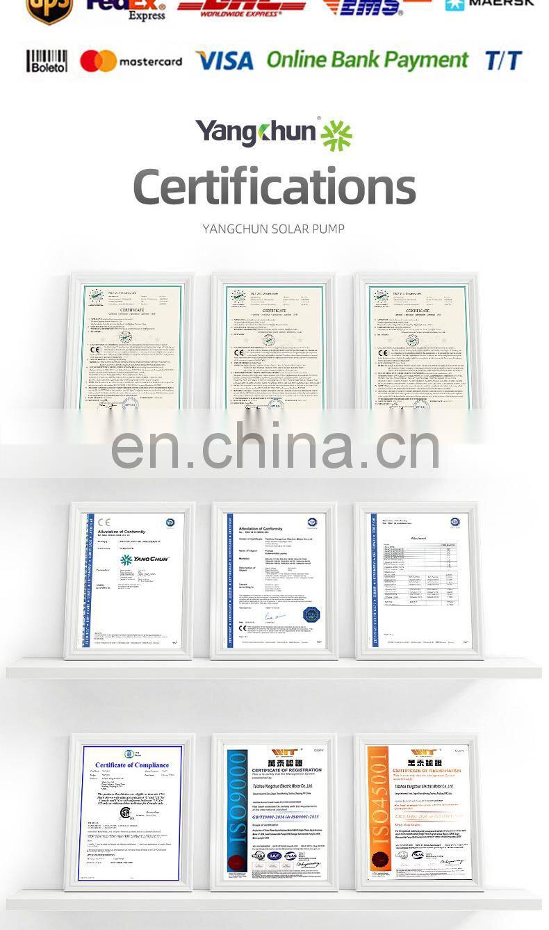 New Energy Saving Solar Surface Centrifugal Water Pump For Agriculture