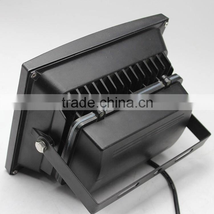 Zhongshan factory waterproof low voltage ip65 24 volt outdoor led flood light 30w