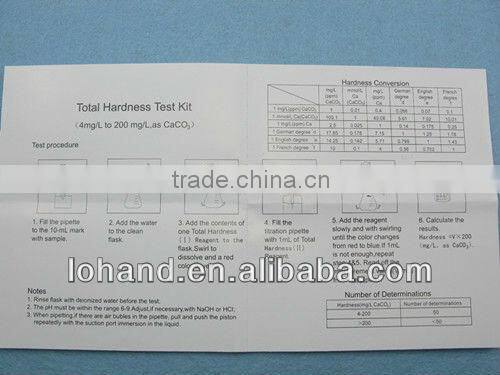 Wholesale Hardness of water Test Kit in low price