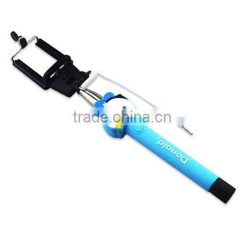 Promotional cartoon cable selfie stick