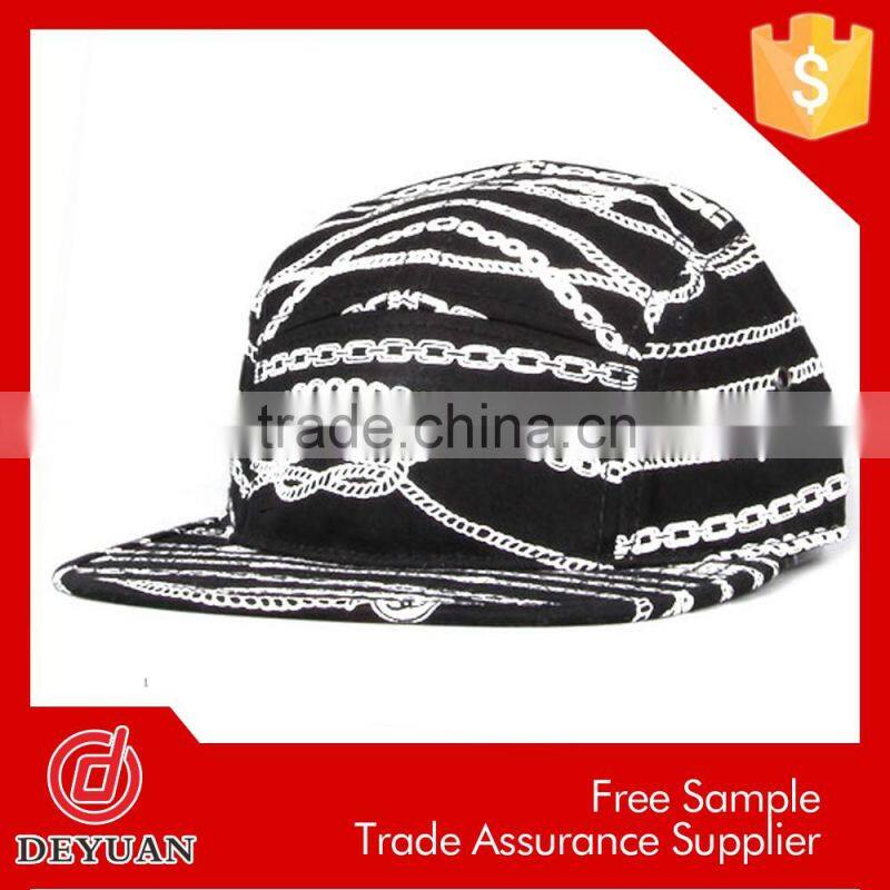 high quality customized 5 panels baseball hat