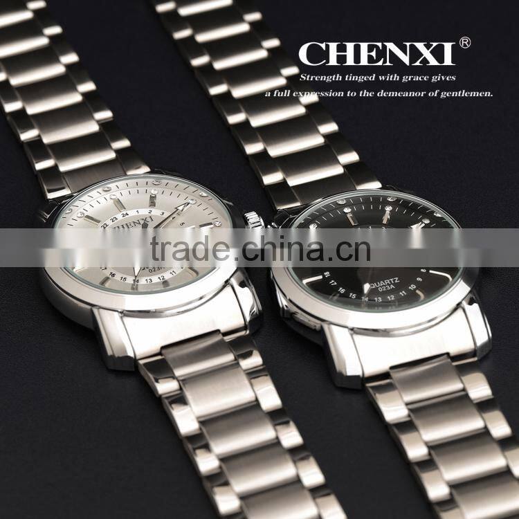 2013 hot-selling high-end men's calendar quartz watch nobility watch blue and white watch 023AMD