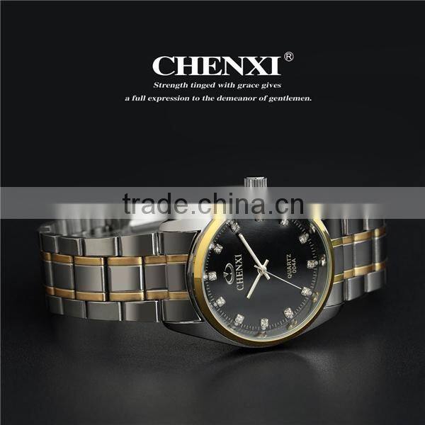 Charming Rose Gold Color Popular in USA European Trendy Style Wristwatches Fashion Quartz Watches Man Mens Stainless Steel Watch