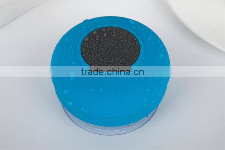 Hot sale Silicone Suctorial Waterproof Shower Bluetooth Voice Box