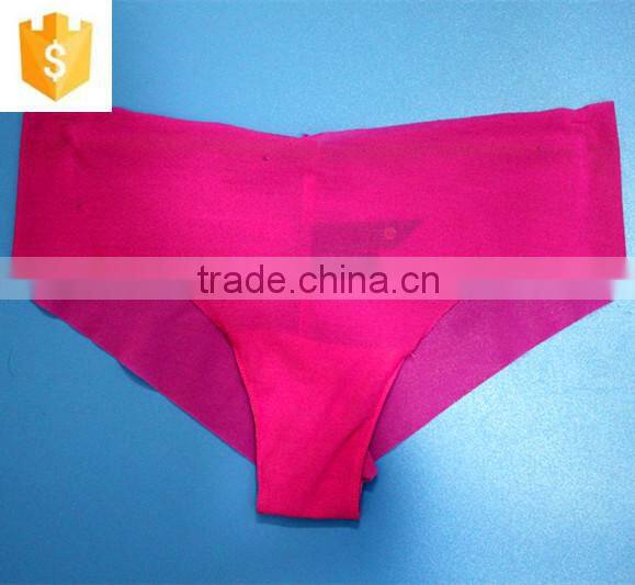 2015 hot sale sexy ladies thong rose red color new design panty for adult