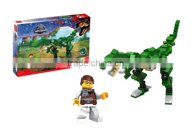 Jurassic park dinosaurs building block dino world
