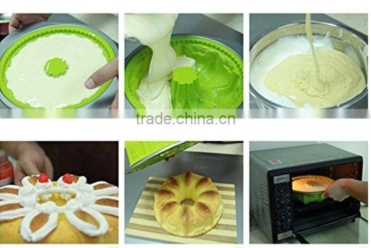 New design most popular silicone elephant shape cake mold with low price
