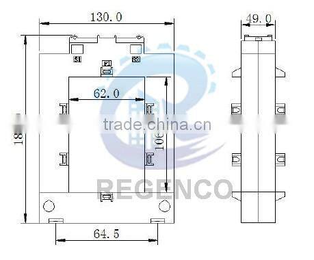 100x60 Split Core Current Transformer