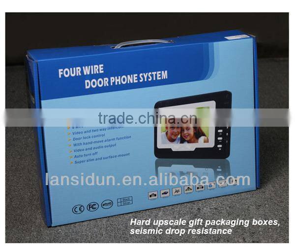 China Lansidun visualize door phone and visual intercom system