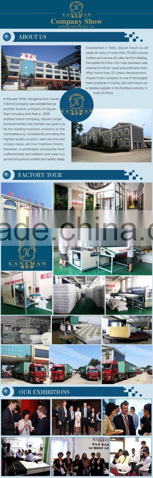 30cm thick detachable wood hotel bed base