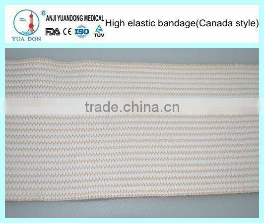 YD50719 Care For Materials Type Colored Elastic Bandage with Various Sizes