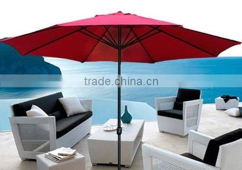 3M PATIO GARDEN UMBRELLA AIRVENT MARKET OUTDOOR NEW PARASOL SUN SHADE