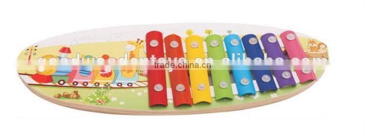EN71/ASTM high quality wooden musical toys for children OEM/ODM wooden kids learning xylophone
