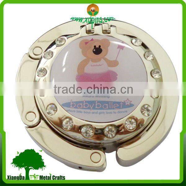 folding fan Foldable bag hanger for promotion