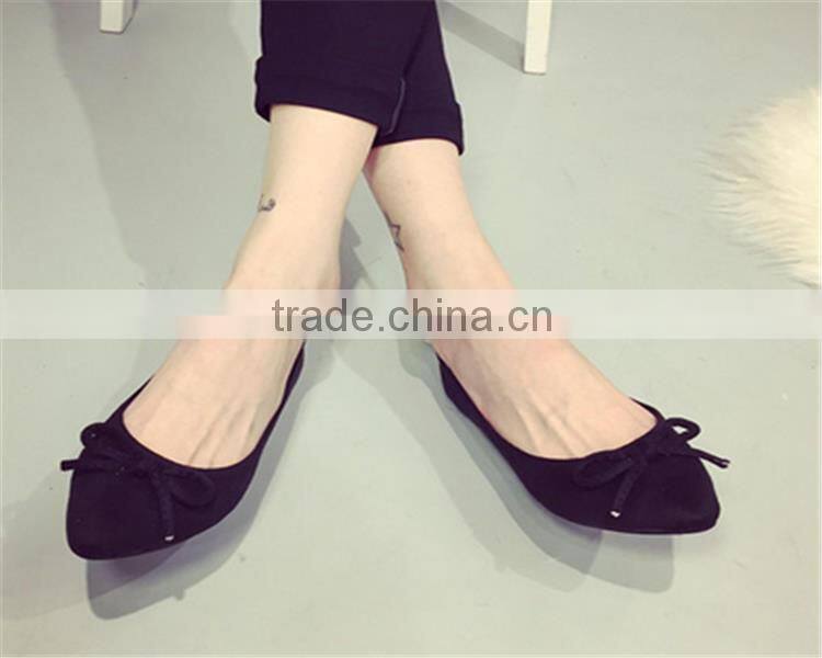 Plastic women pump shoes flat sole running shoes made in China XT-DA0909