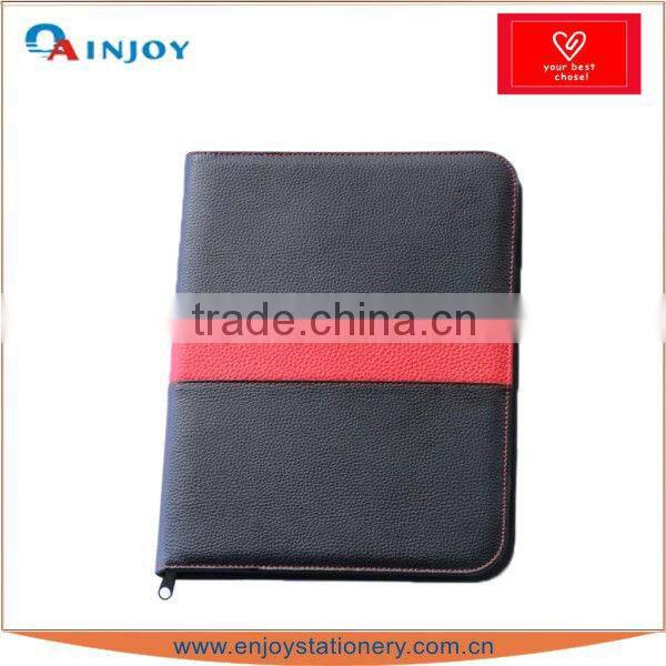 custom zipper portfolio