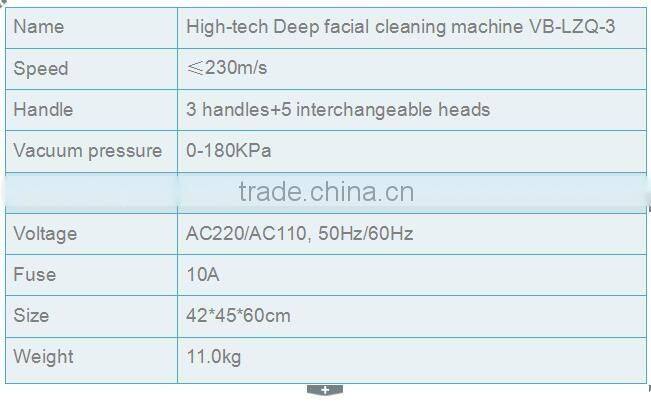 180KPa high power deep hydra dermabrasion peel facial machine /microdermabrasion machine