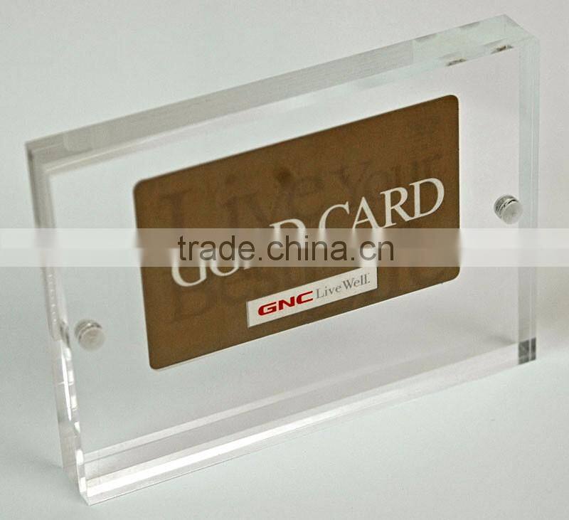 high quality transparent acrylic photo frame love photo frame