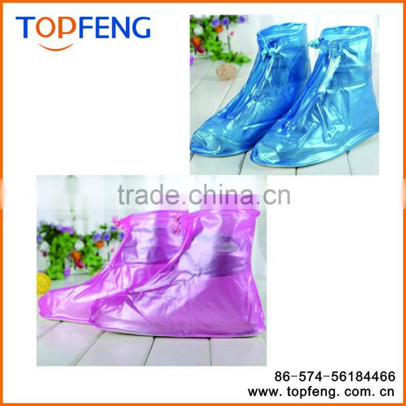 Fashion Waterproof Shoes Cover Rain Snow Reusable Protective Shoes Covers for Women Men Kids