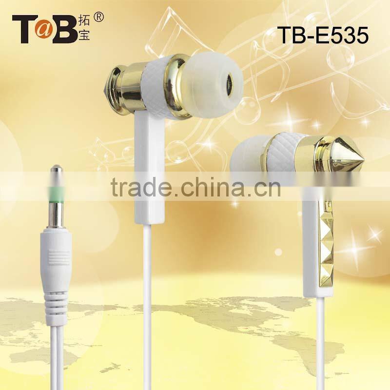 Factory direct sale earphone good quality without mic and volume control
