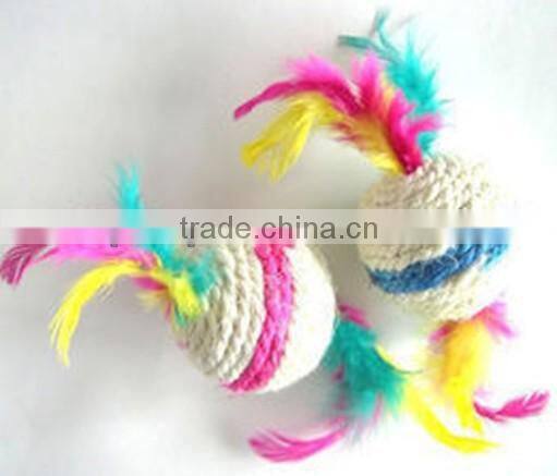 Fether Sisal Cat Toys