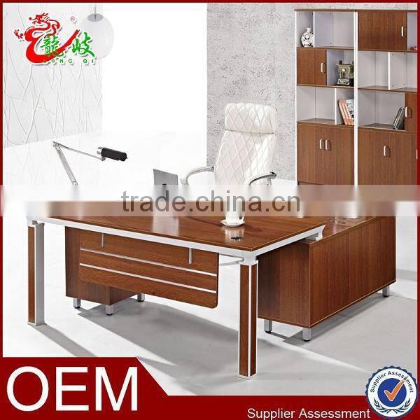 2014 office furniture design wooden business office desk M6552