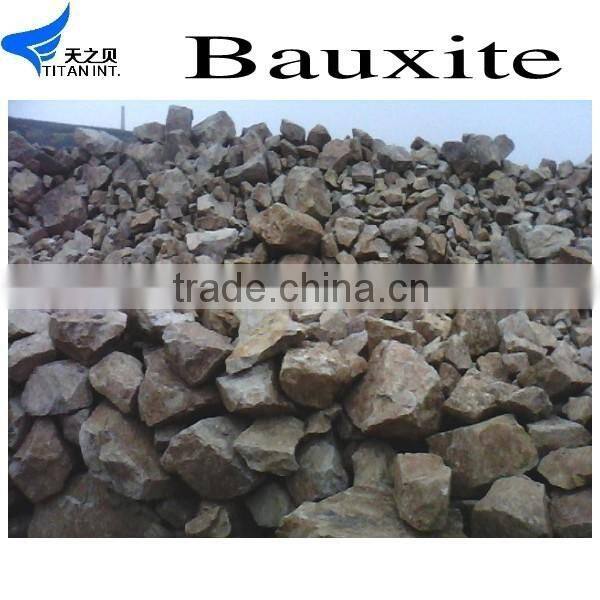 Titan 85% alumina 1-3mm calcined bauxite with low price