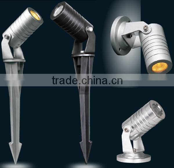 3W 2015 best selling LED garden lights change colors