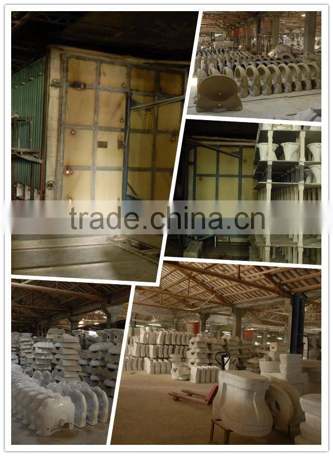 ceramic sanitary ware double use siphonic one piece toilet