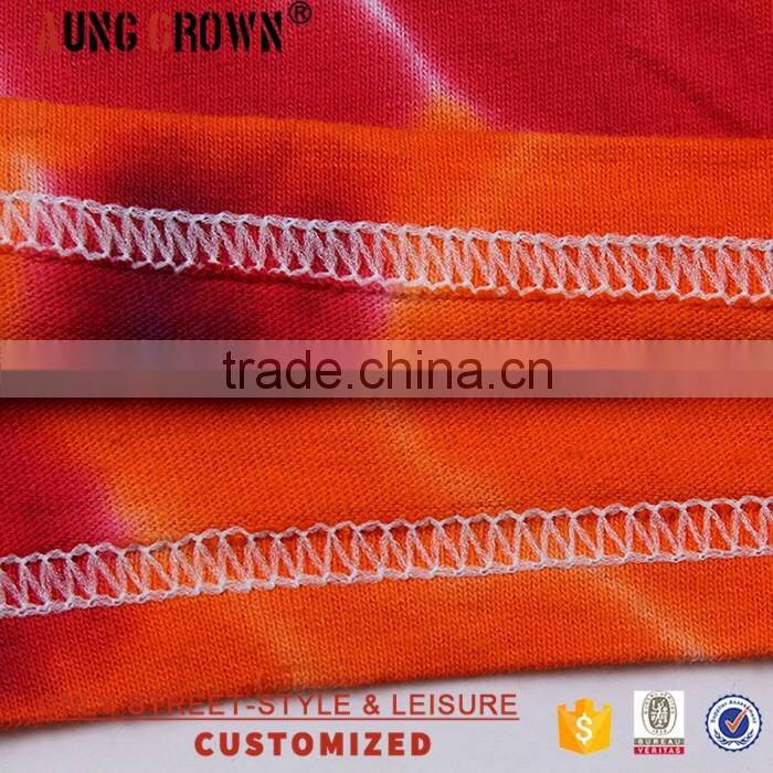 OEM Fashion Colorful Design T Shirt Short-Sleeved Custom