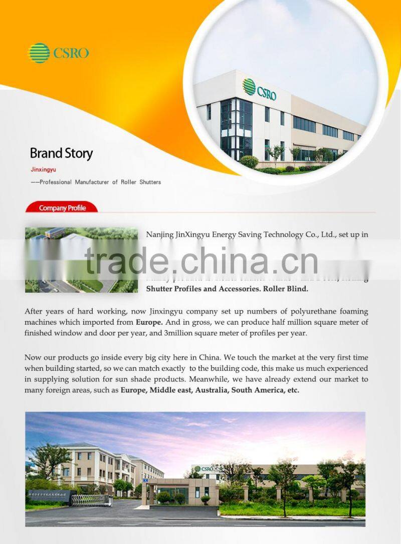 Factory automatic roll up shutter