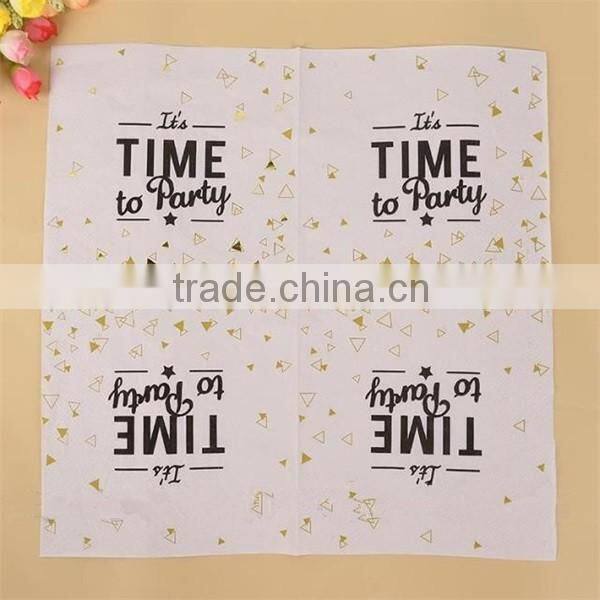 20 pcs Party Paper Napkin for Party Decoration Supplies Wedding Birthday Party Decoration