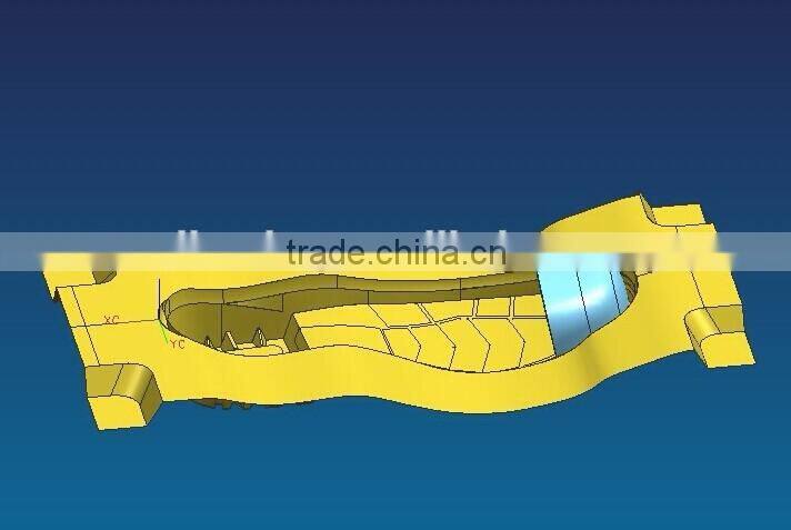 Two color pvc rain boots mould