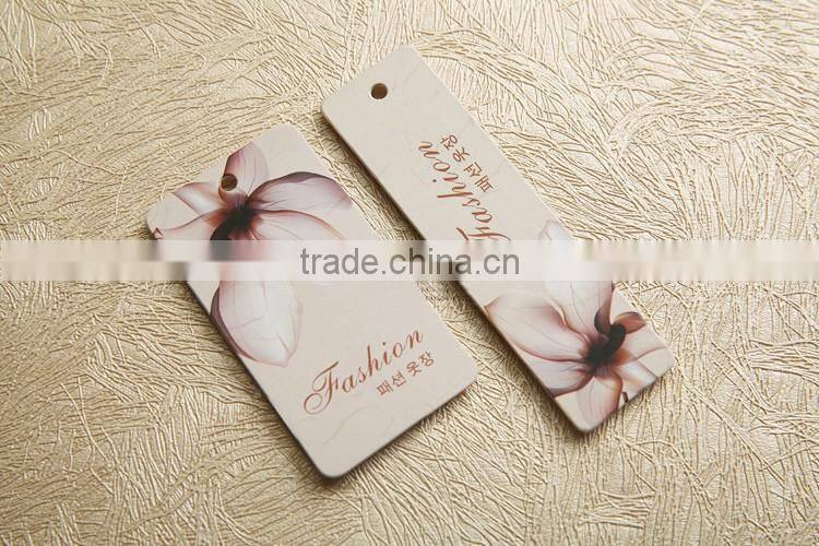2016 Fashion custom logo hang tag for clothing/ women' s underwear/dress