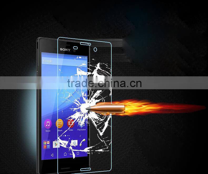 High quality Screen Protector,tempered glass screen protector for Sony Xperia M4