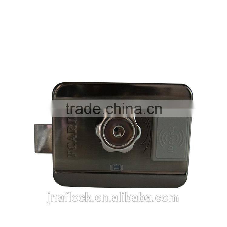 High Quality Jiannign Security Product Door Lock Trustworthy JN918 Card Access Remote Control Electric Rim Lock