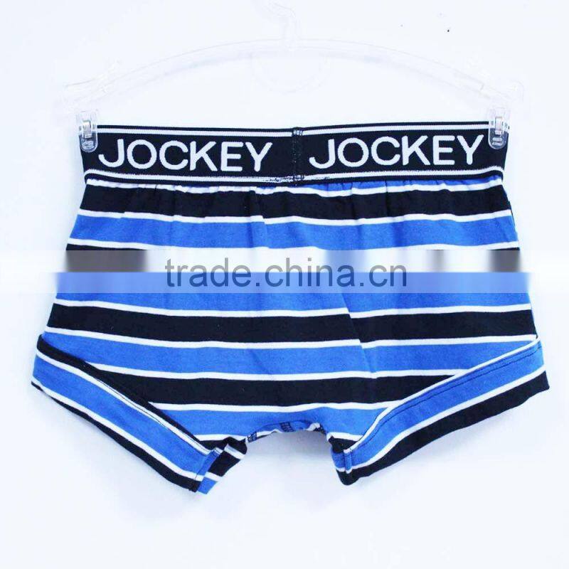 2016 Hot sales soft good quality fast delivery kid boxer underwear panties
