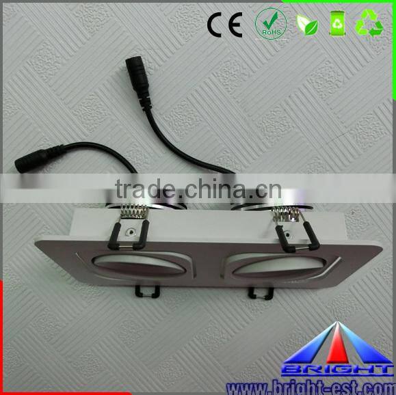 Double row Top quality super bright Dimmable LED Ceiling Light with Motion Sensor