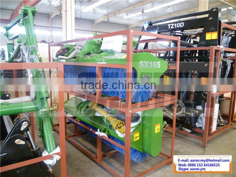 PTO Driven Snow Brush, Tractor Snow Sweeper