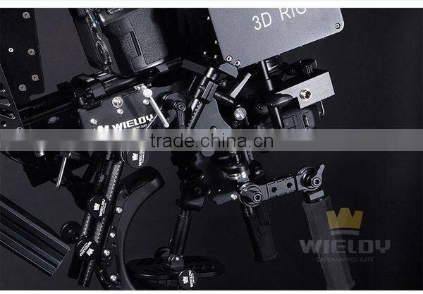 WIELDY 3D camera equipment , Shoulder MINI 3D Rig