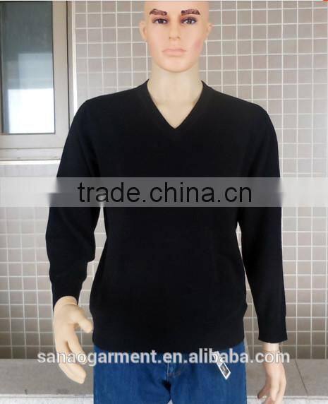 Pure color 100% pure cashmere sweater