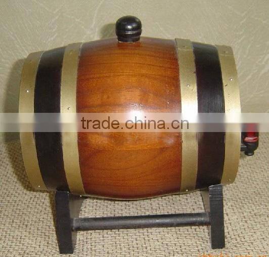 Jinlinyuan direct sale wooden wine barrel,welcome to order
