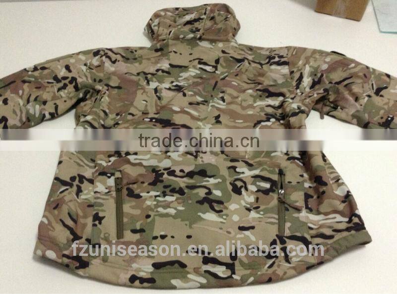 Uniseason camo hunting jacket