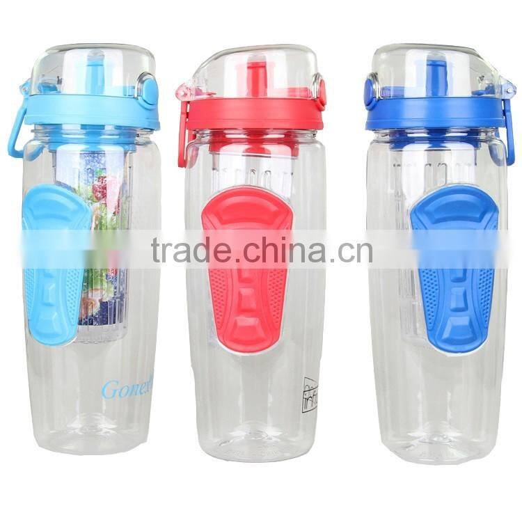 JoyShaker Infuser Water Bottle Large Fruit Infusion Sport Detox Bottle BPA free 32 Ounce