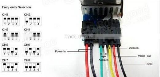 FPV 400mW TS353 5.8GHz 8CH AV Video Transmitter TX 3.5KM for RC Plane