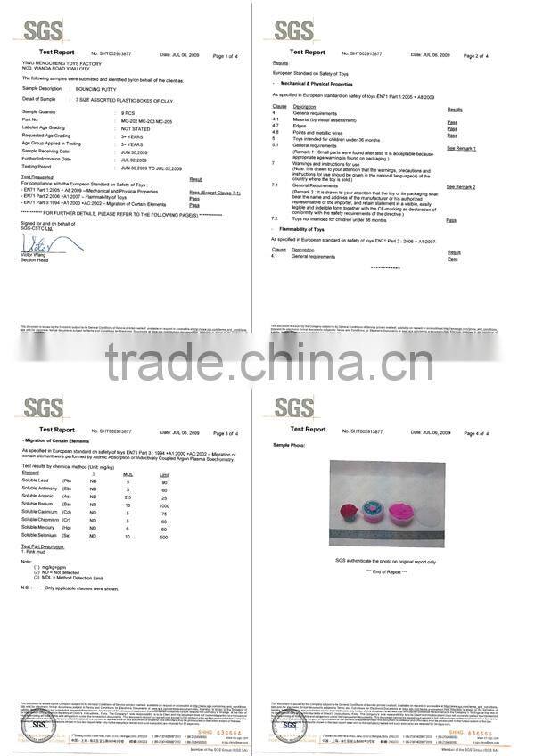 DIY Bouncing Putty Toy /educational toy