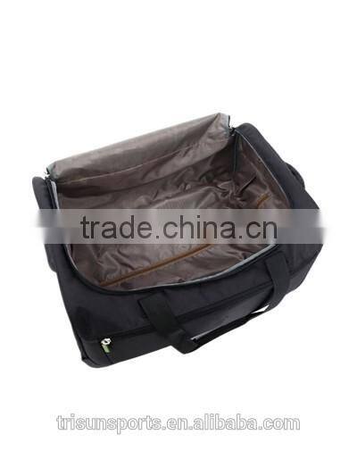 carry-on duffle hanging durable polyester material men rolling travel bag